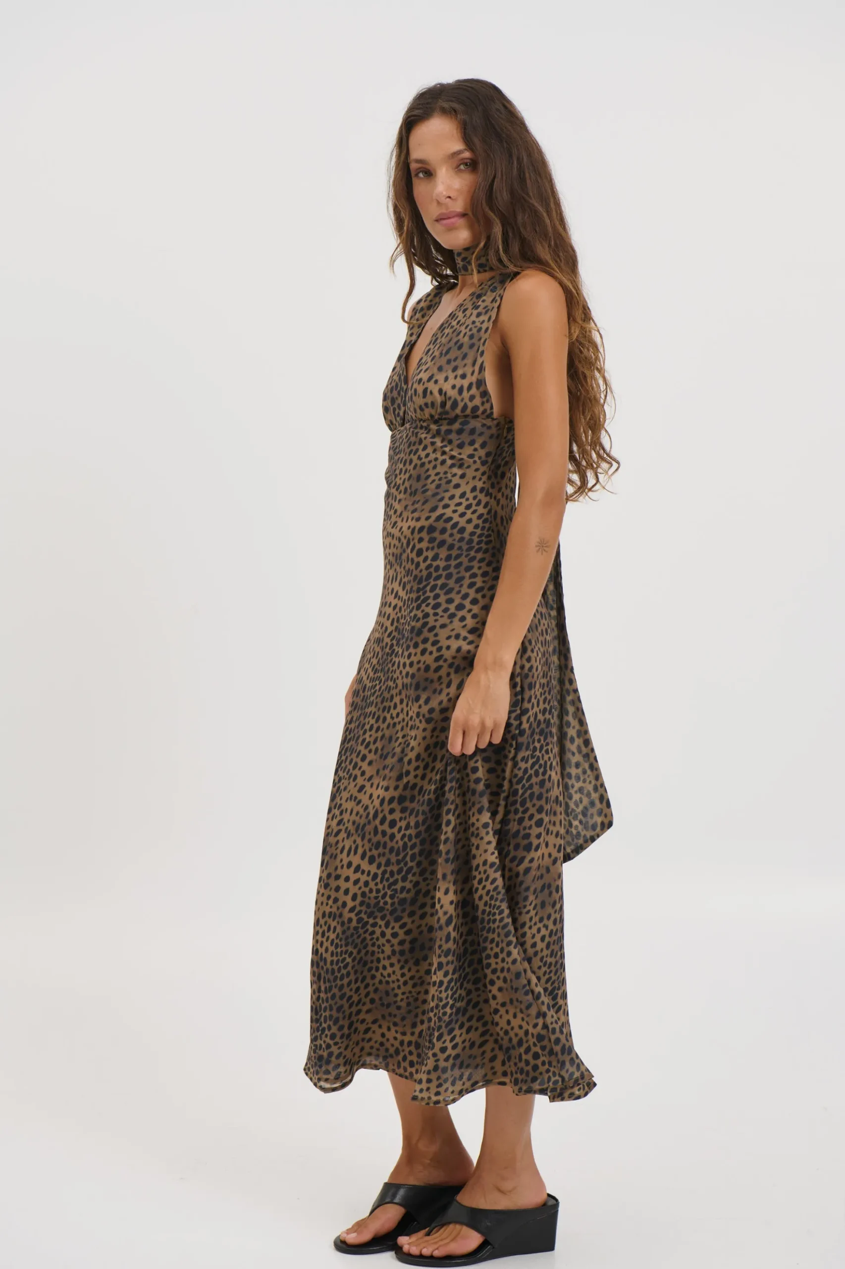 Narla Dress Khaki