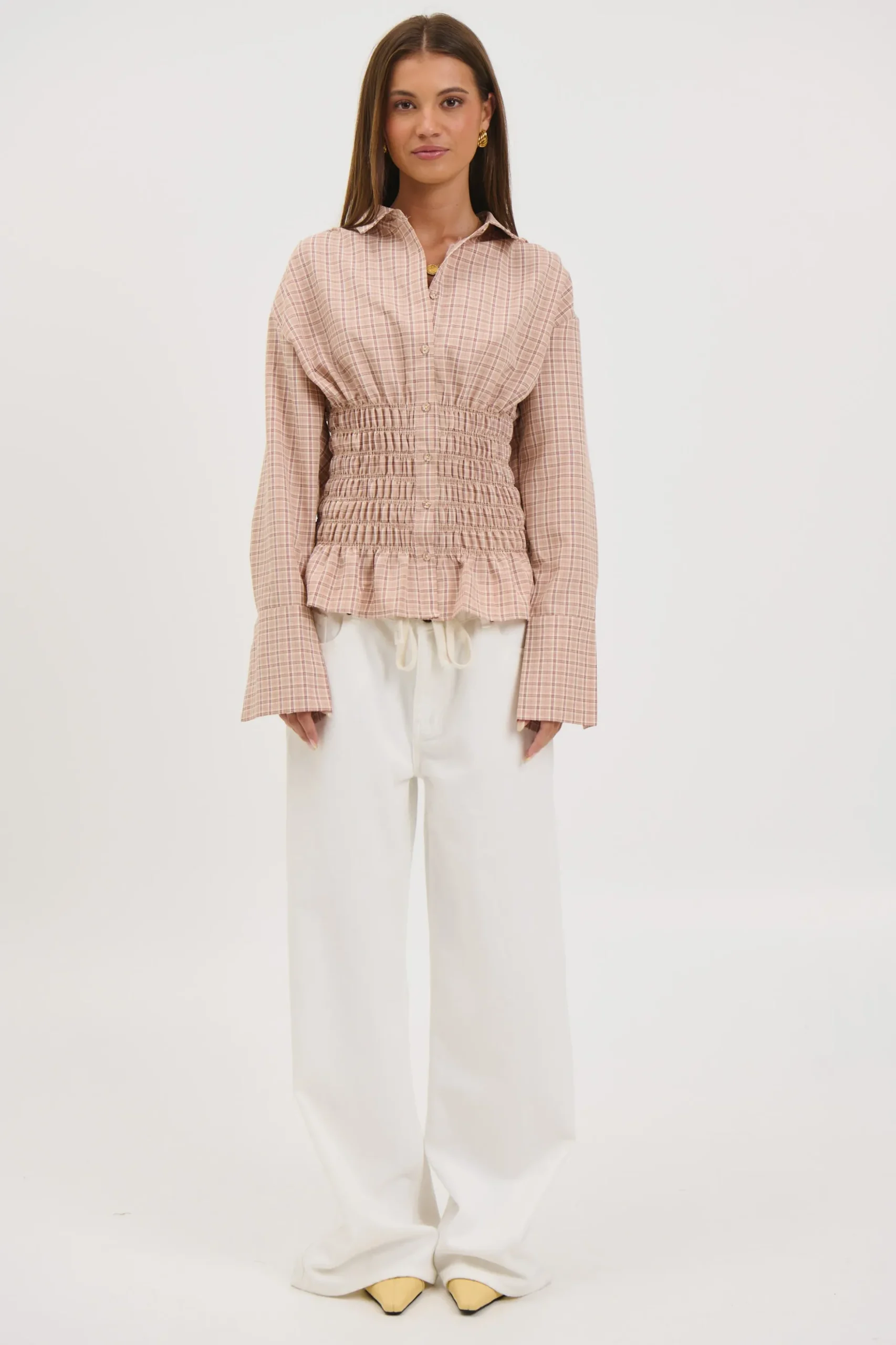 Nicola Shirt Beige