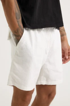 NTH Felix Linen Short White