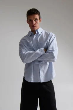 NTH Shirt Stripe Blue