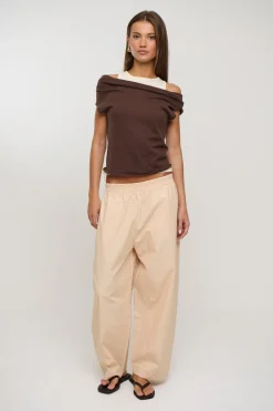 Nylah Knit Top Chocolate