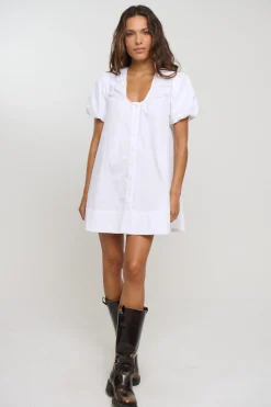 Oaks Mini Dress White