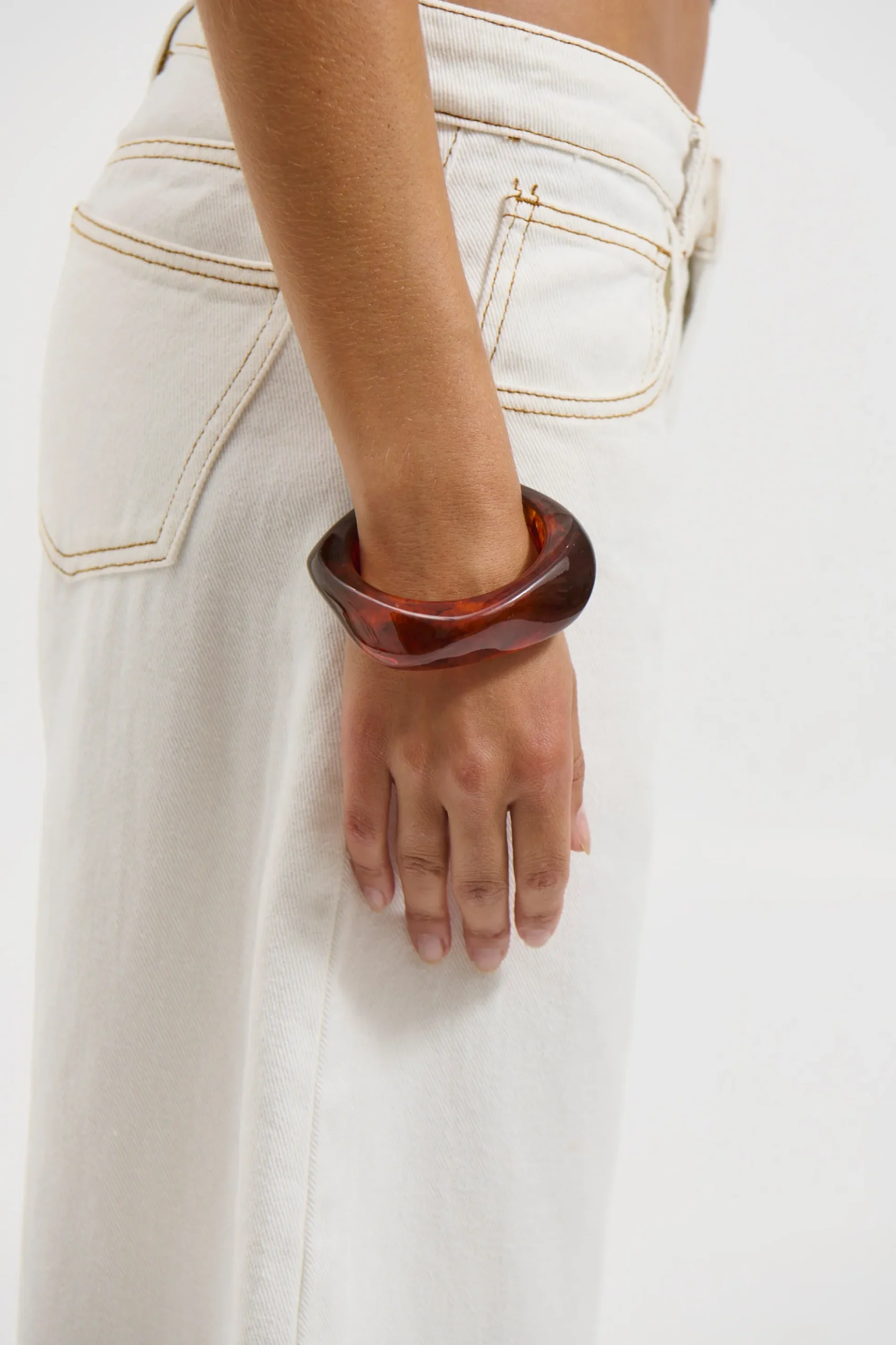 Ostini Bangle Amber