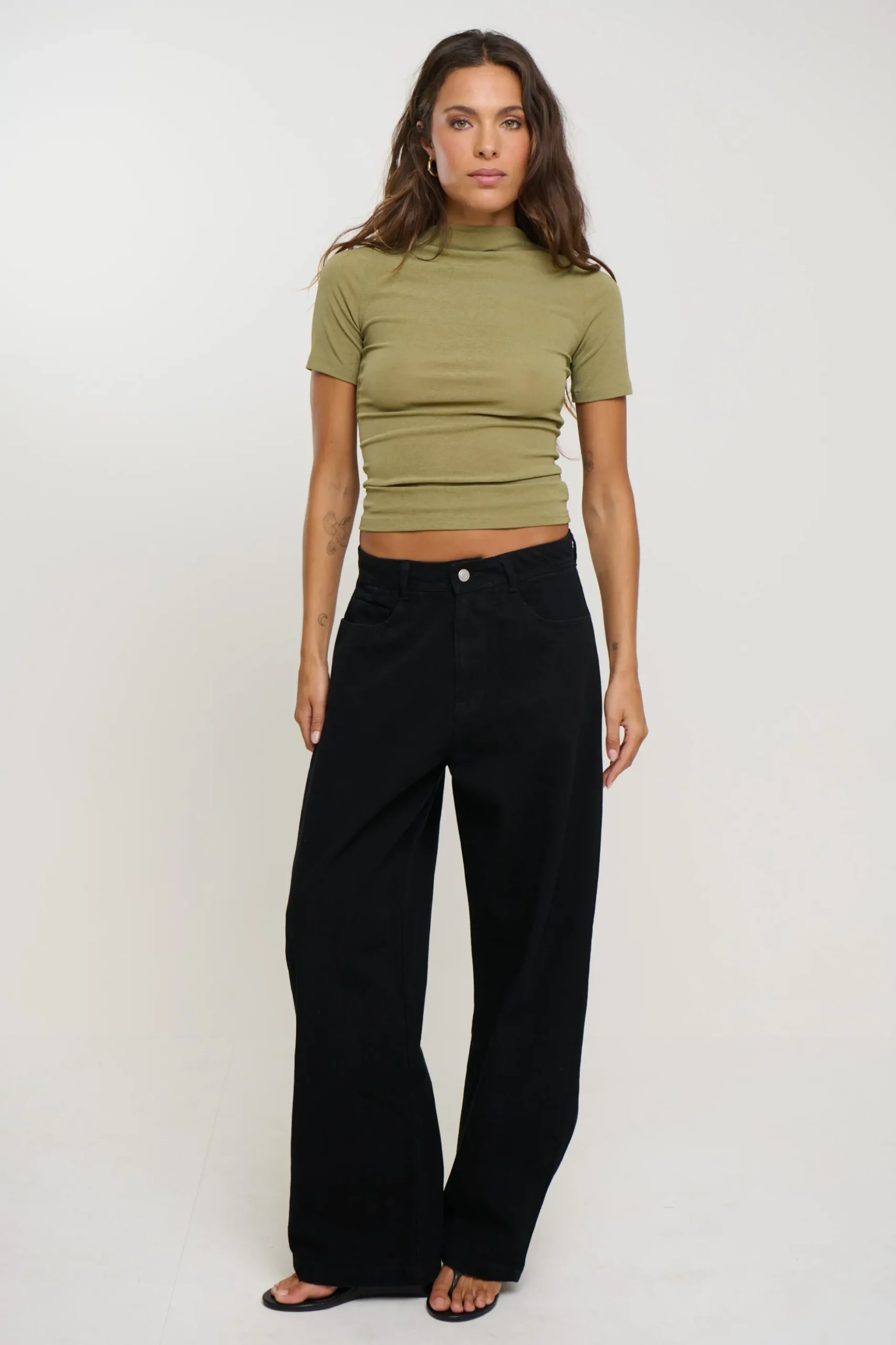 Palmer Jean Washed Black