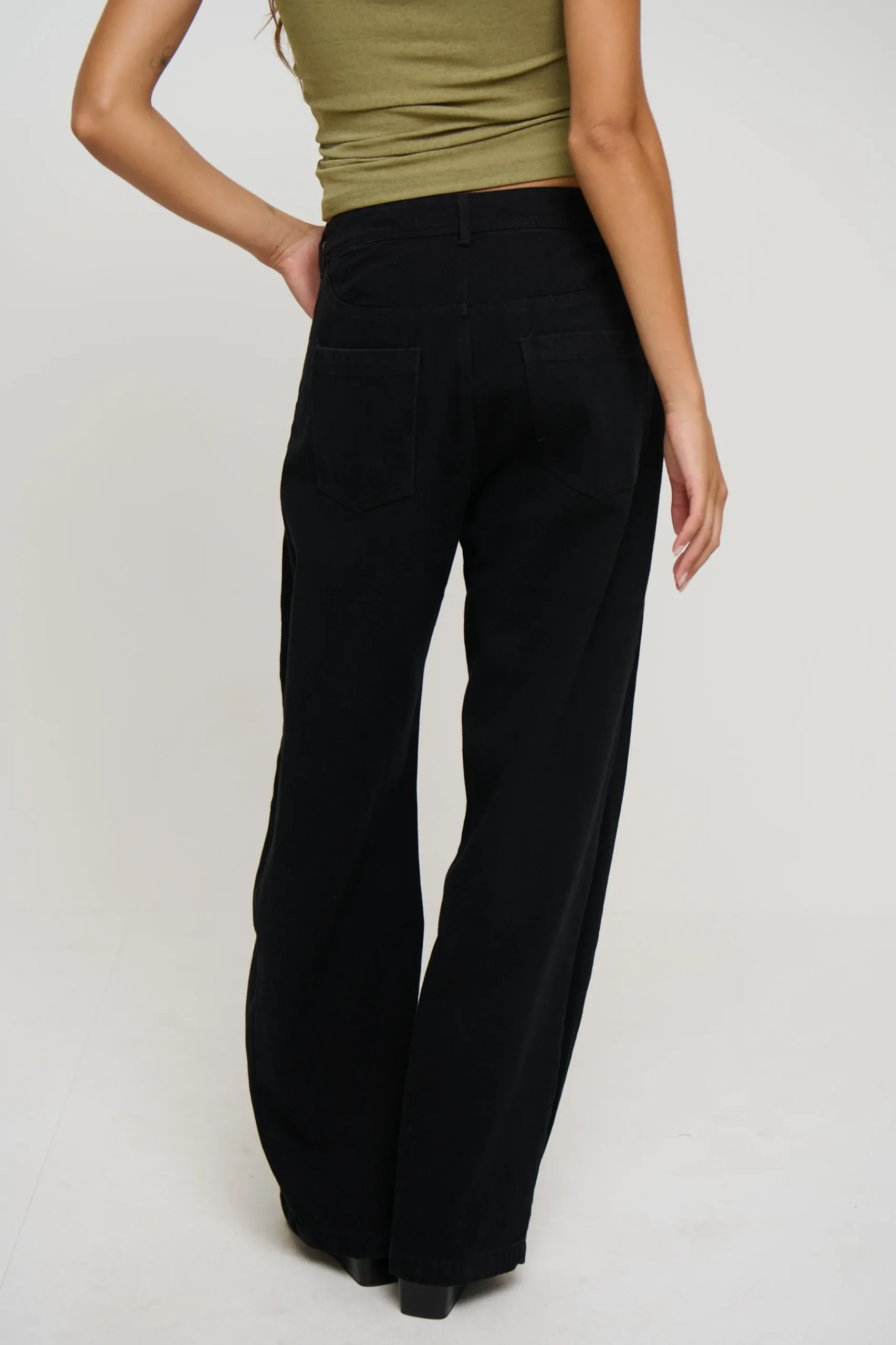 Palmer Jean Washed Black