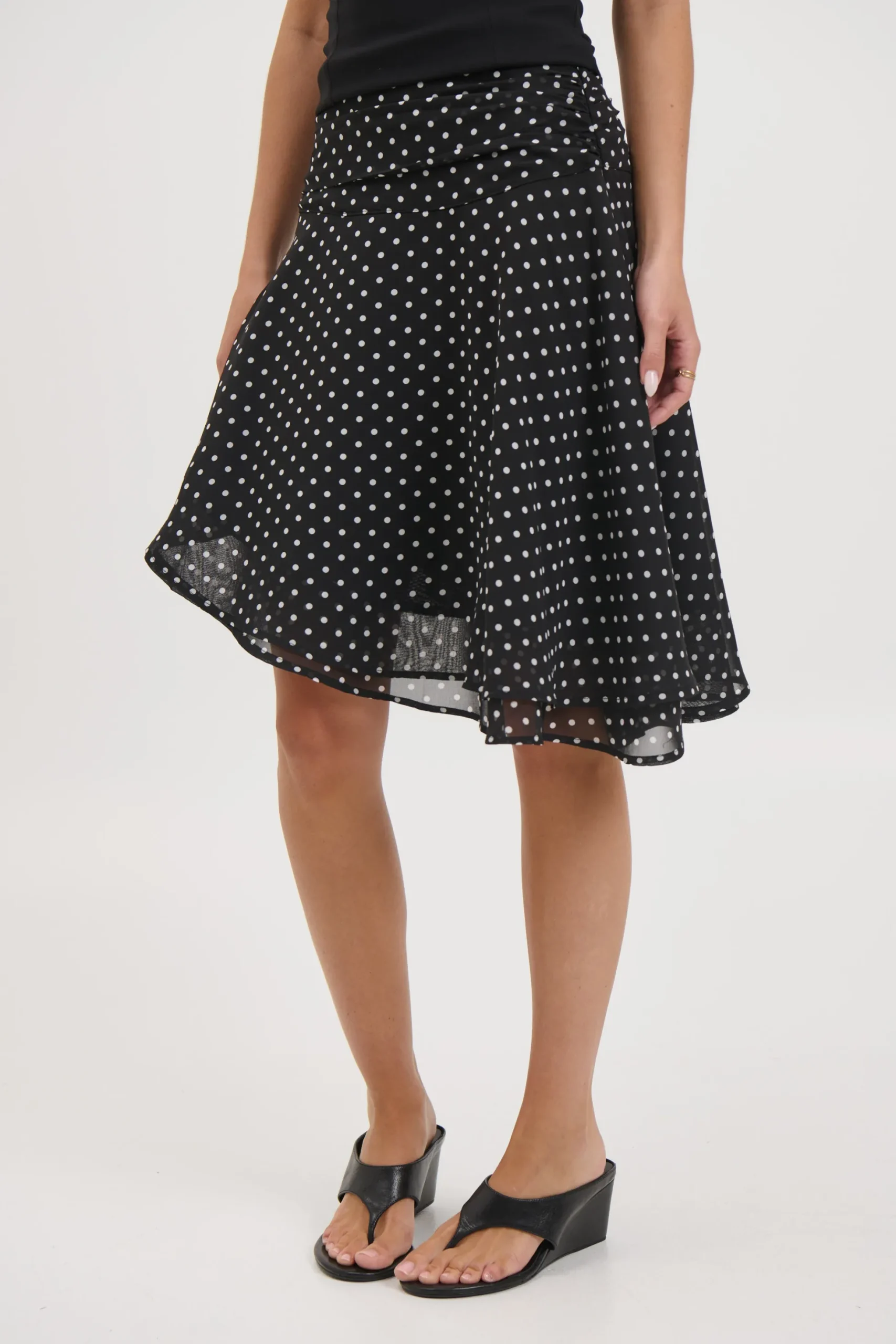 Paloma Midi Skirt Black