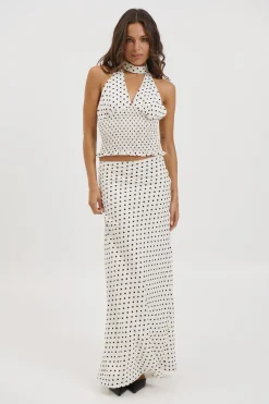 Poppy Top White