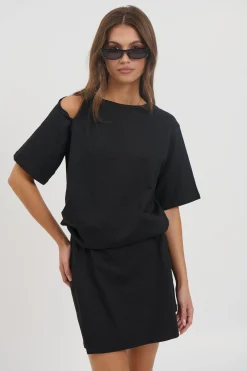 Raquel Mini Dress Black