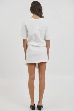 Raquel Mini Dress White