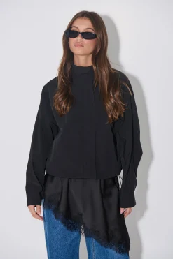 Shoreline Windbreaker Noir