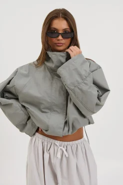 Shoreline Windbreaker Silver