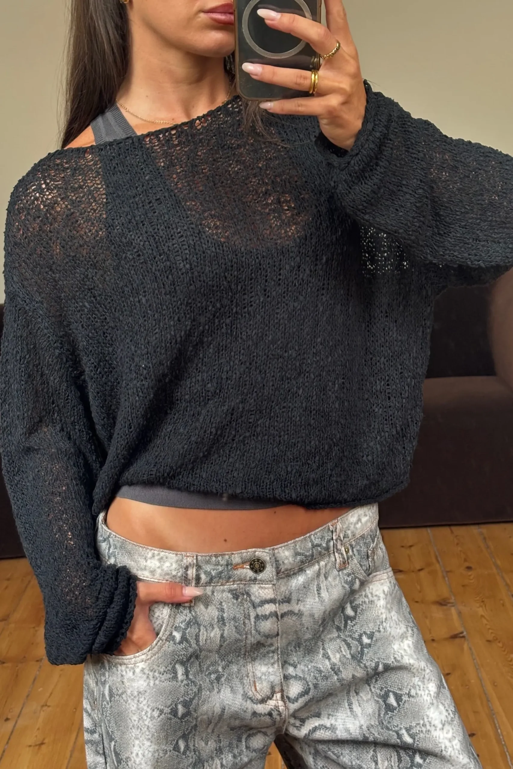 Sonny Knit Black