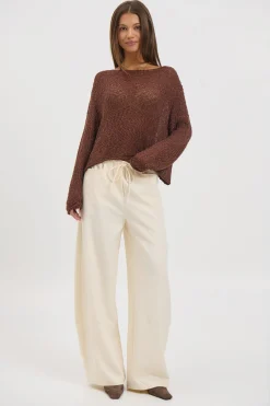 Sonny Knit Chocolate