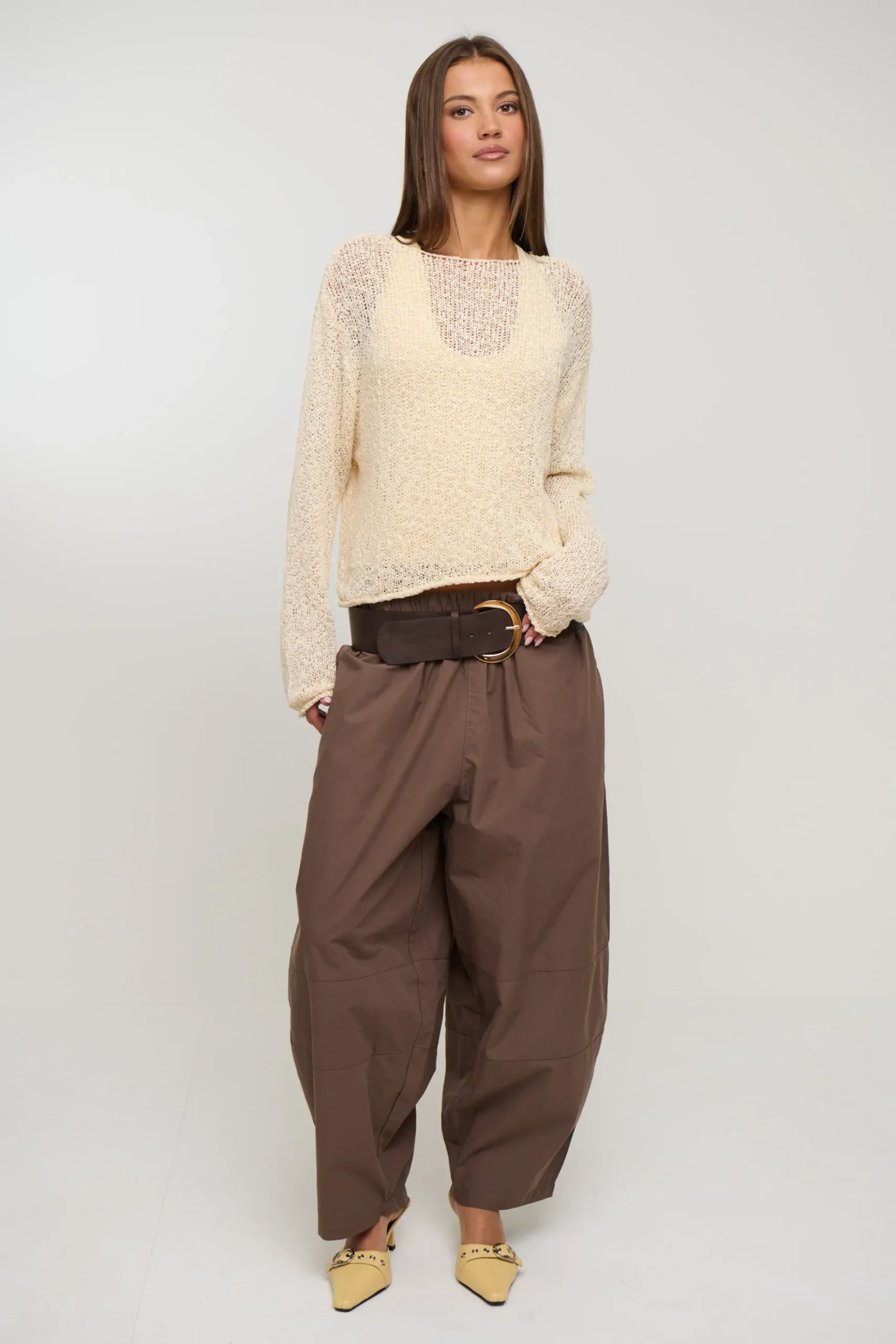 Sonny Knit White