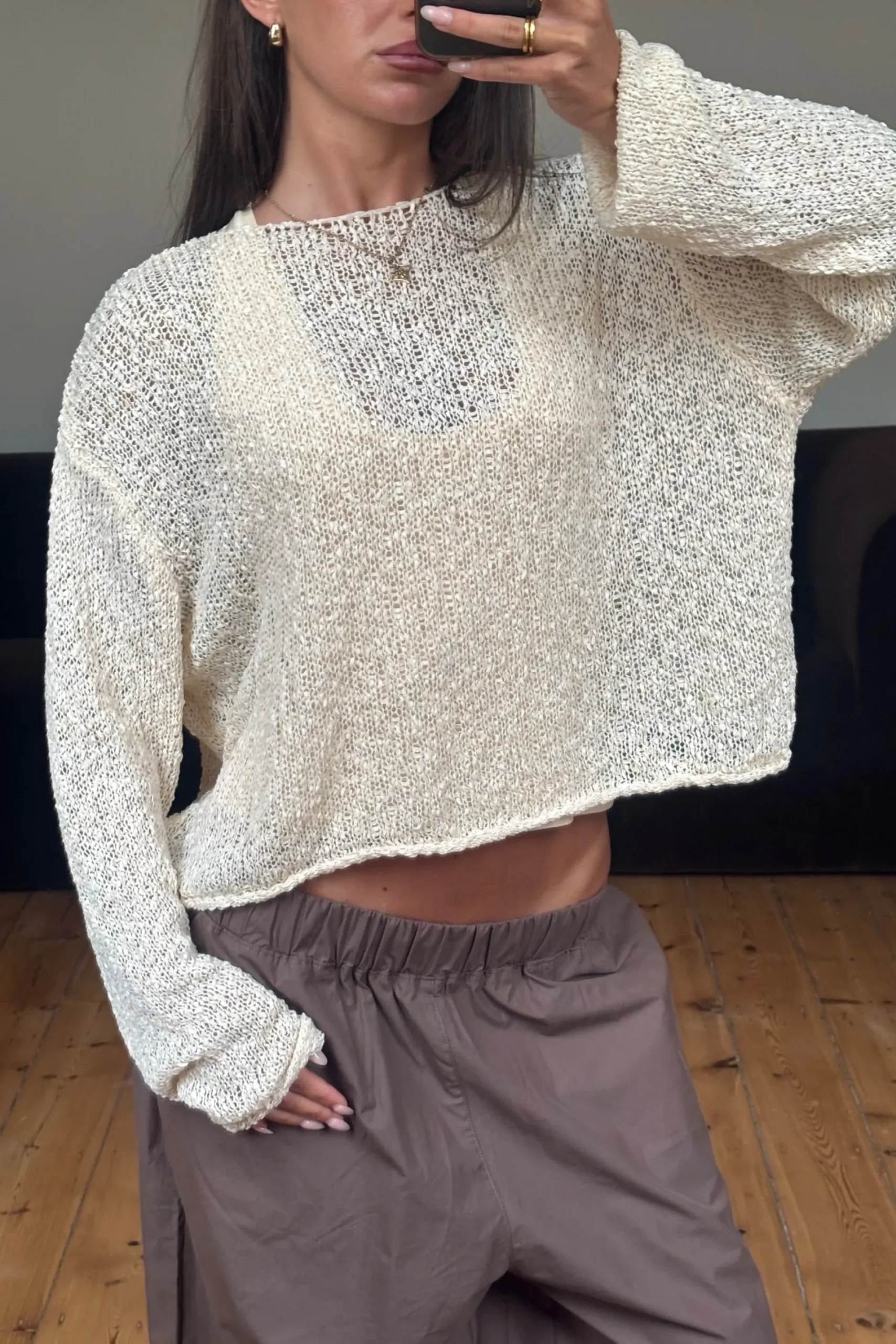 Sonny Knit White