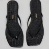 Square Toe Lily Sable Croc