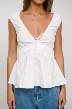 Suri Top White