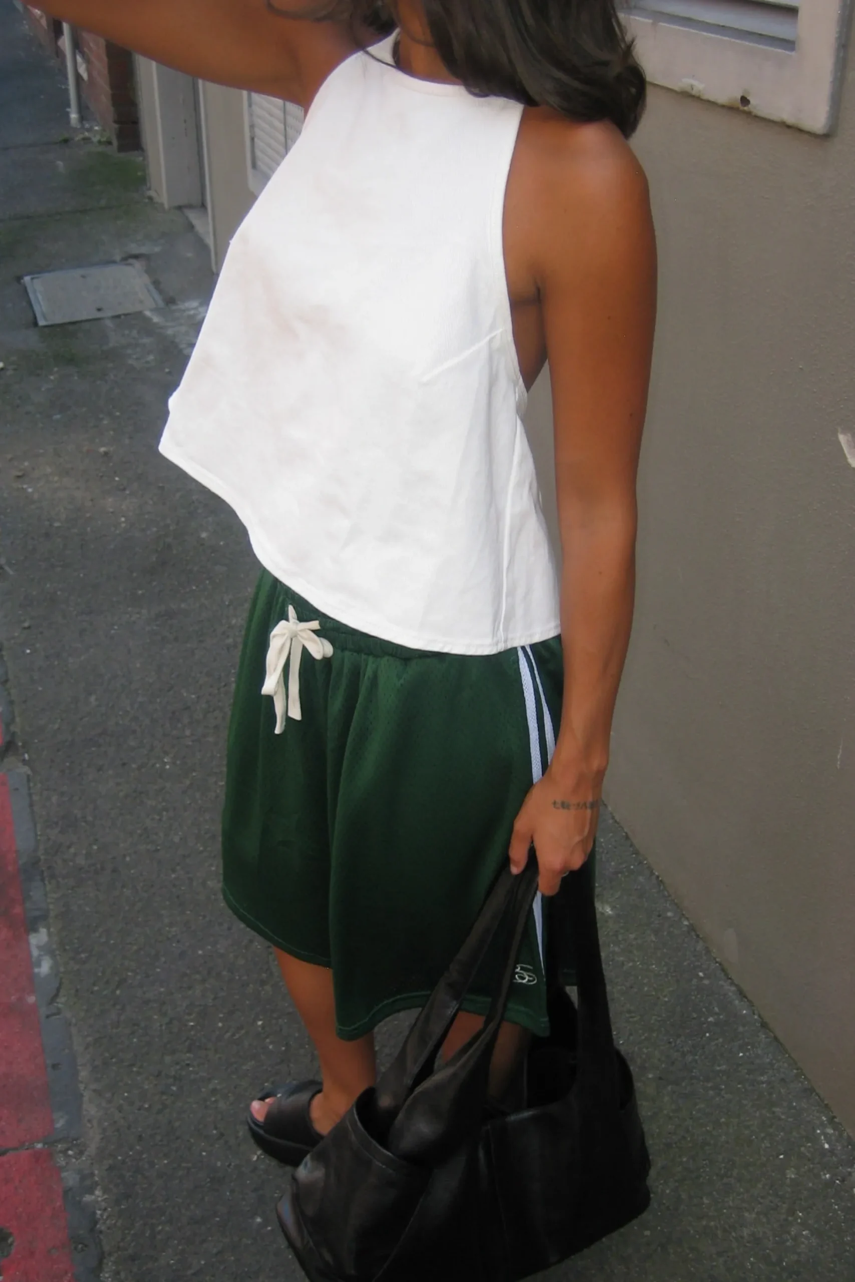 Unisex Julian Mesh Short Emerald