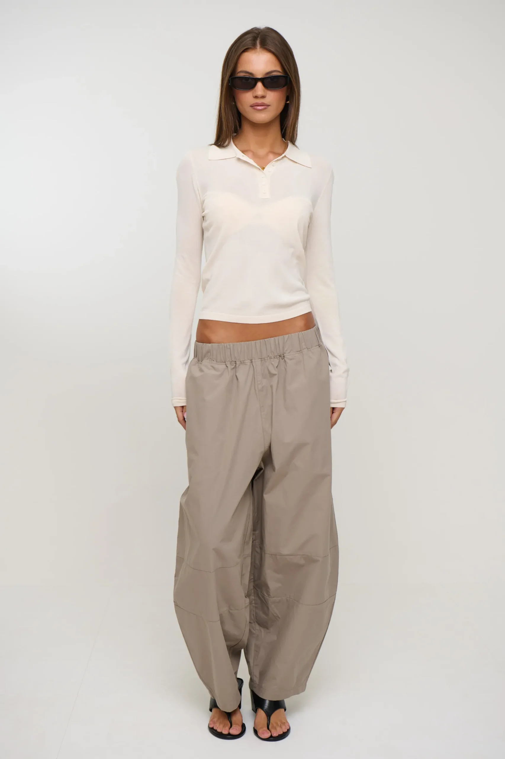 Unisex Julius Baggy Pant Khaki