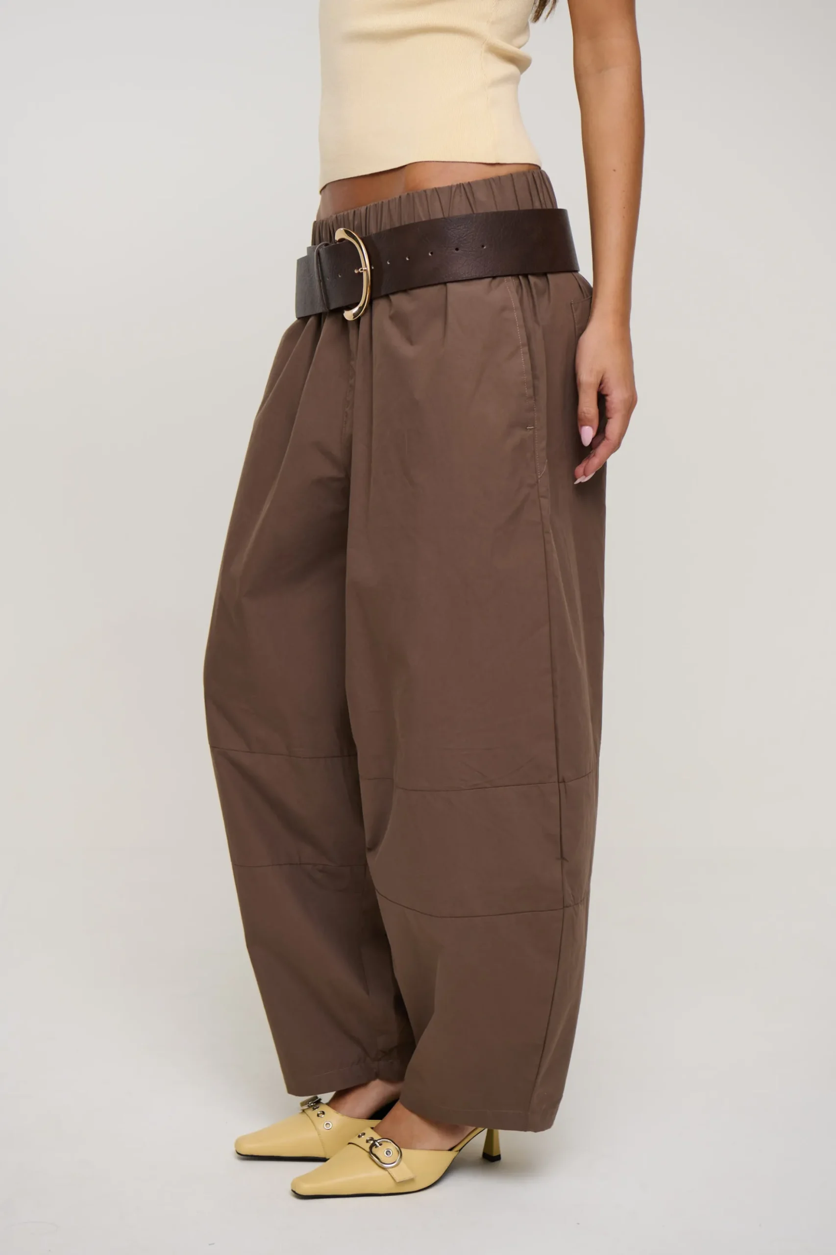 Unisex Julius Baggy Pant Mocha
