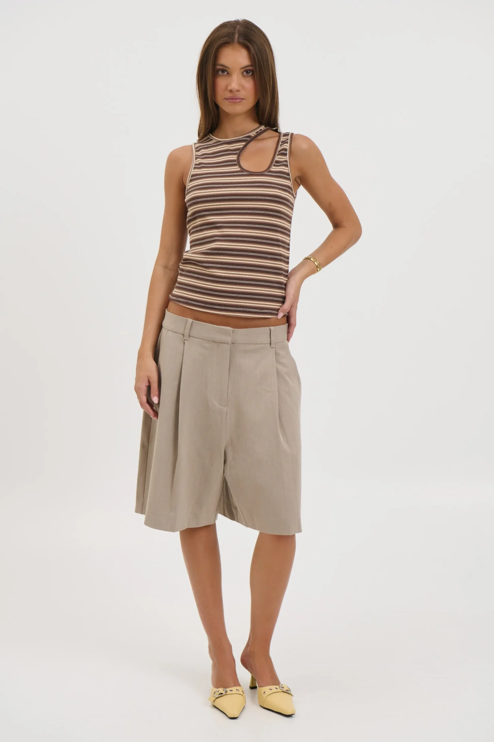 Veronika Tank Chocolate