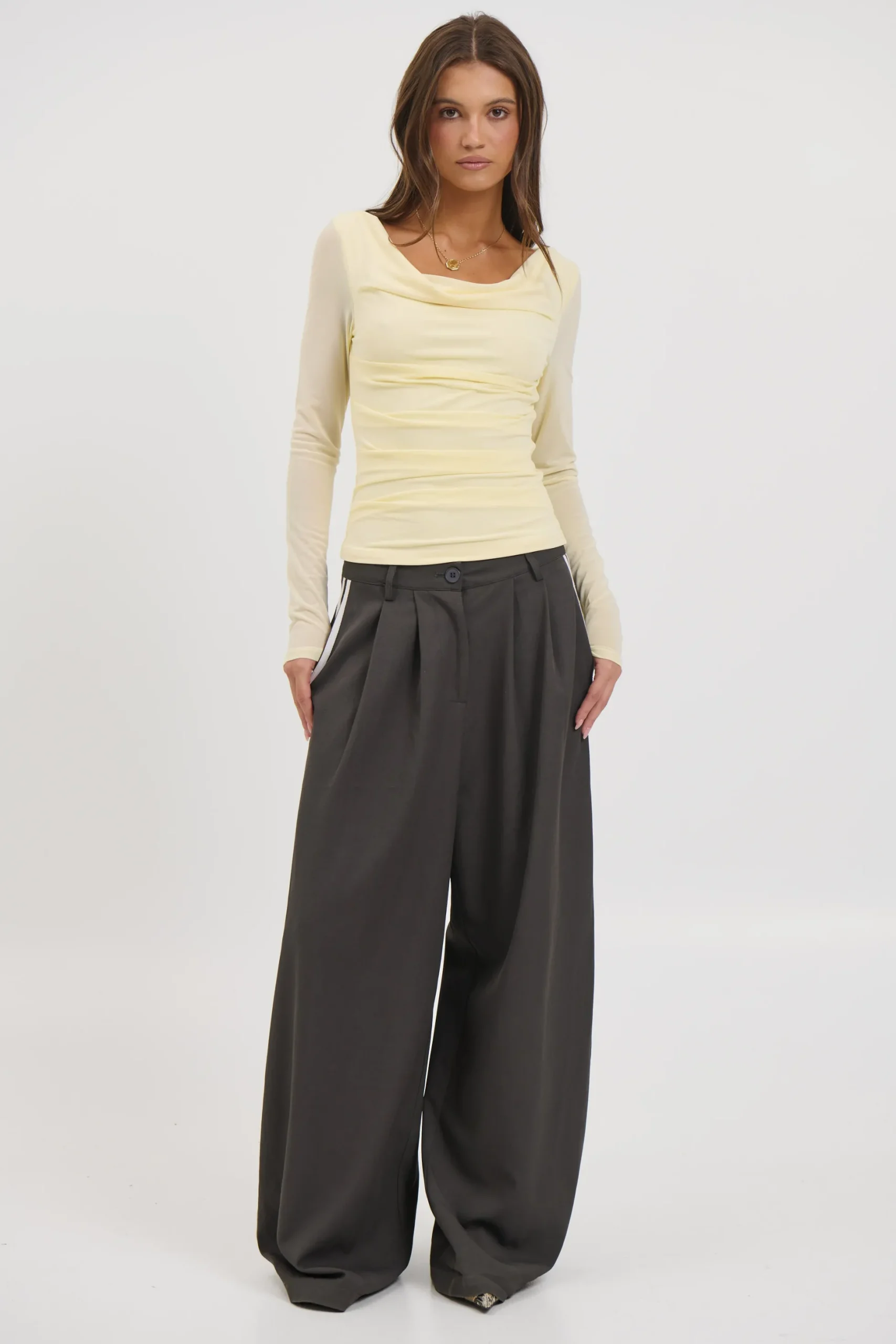 Vienna Long Sleeve Lemon