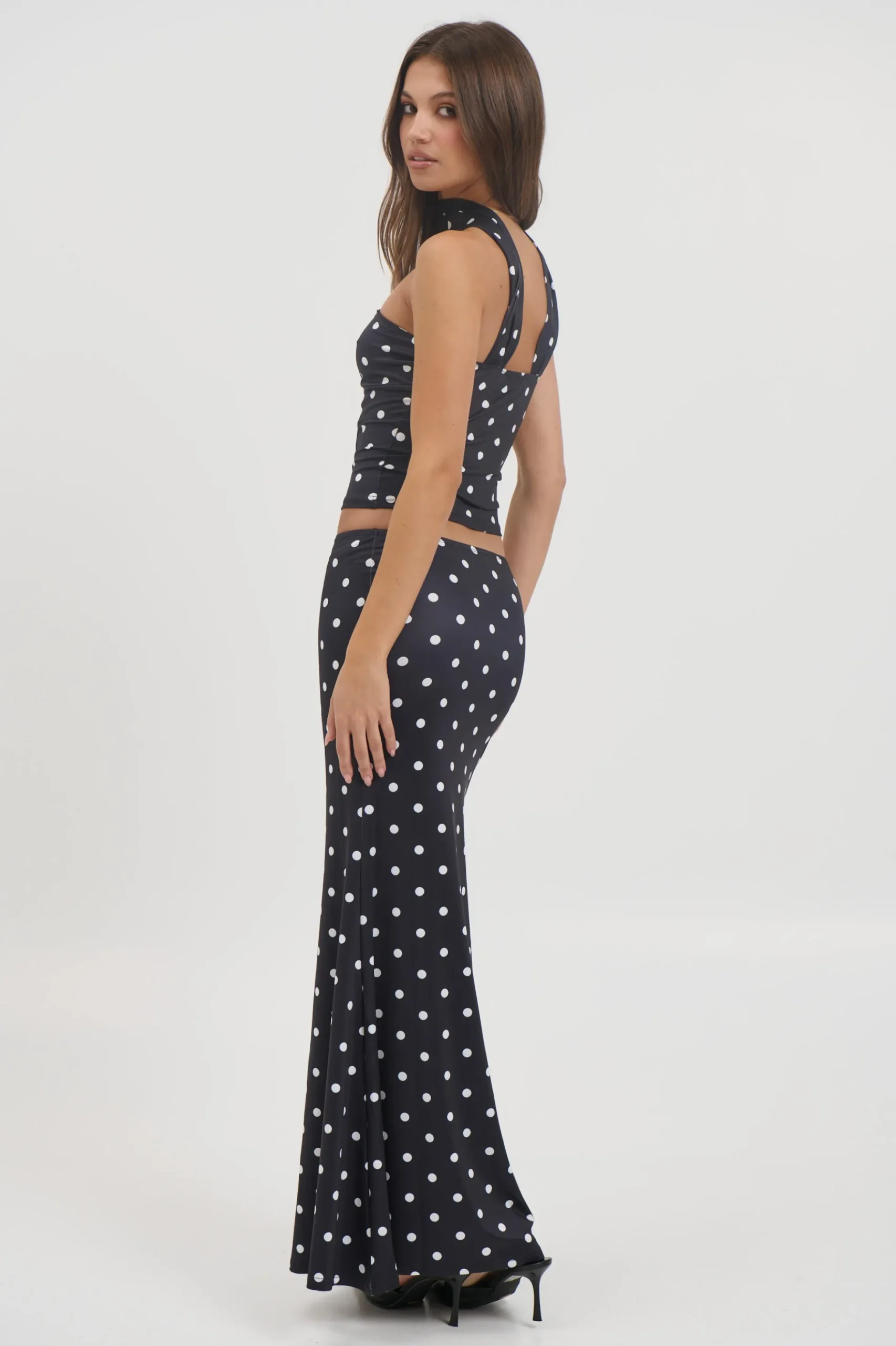 Viktoria Polk Dot Set Black