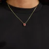 Willow Birthstone Necklace July