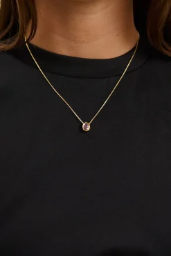 Willow Birthstone Necklace June