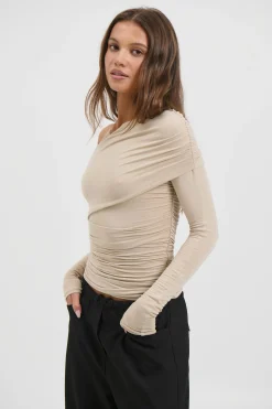 Yani Top Almond