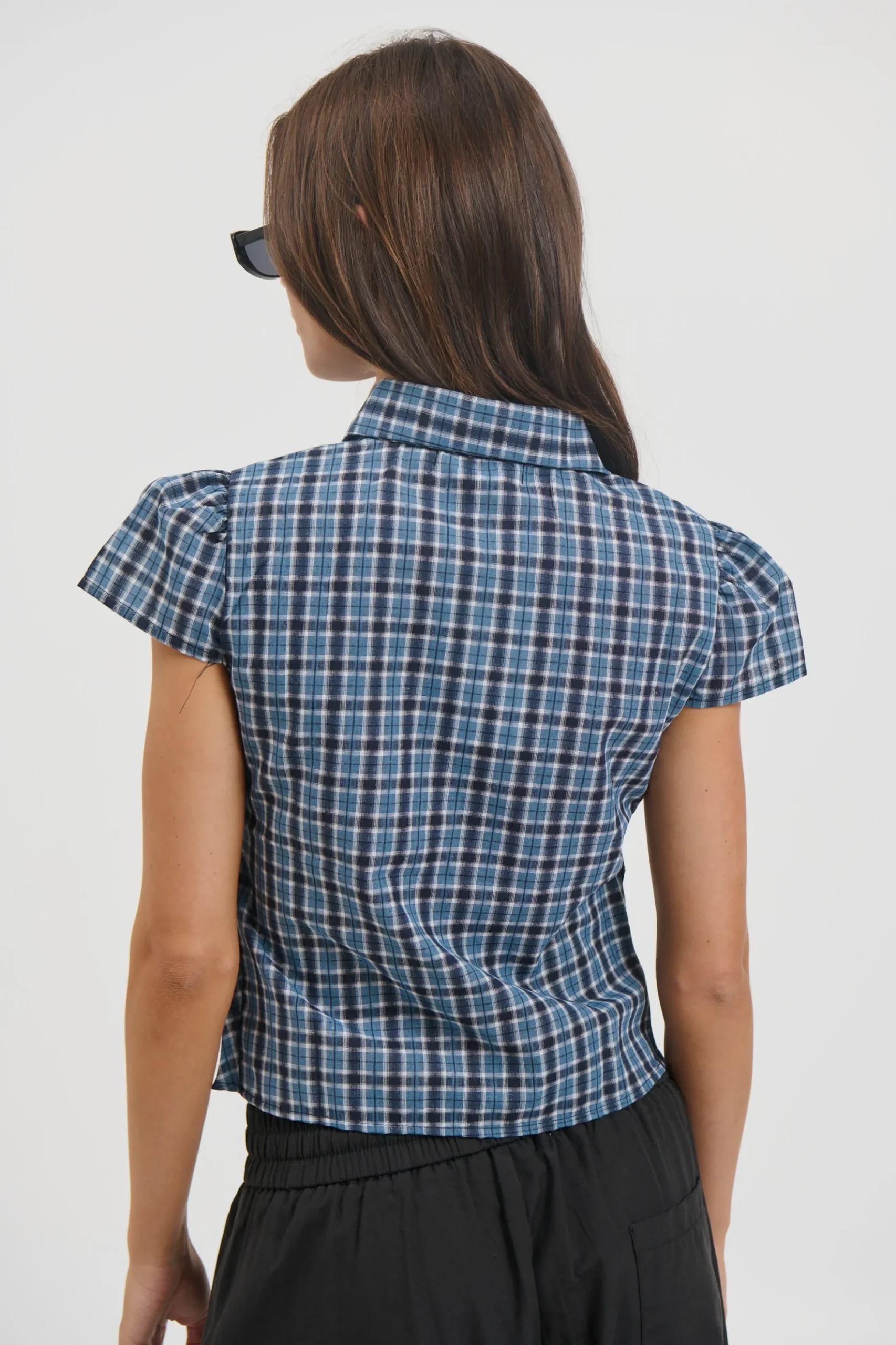 Zane Short Sleeve Shirt Blue